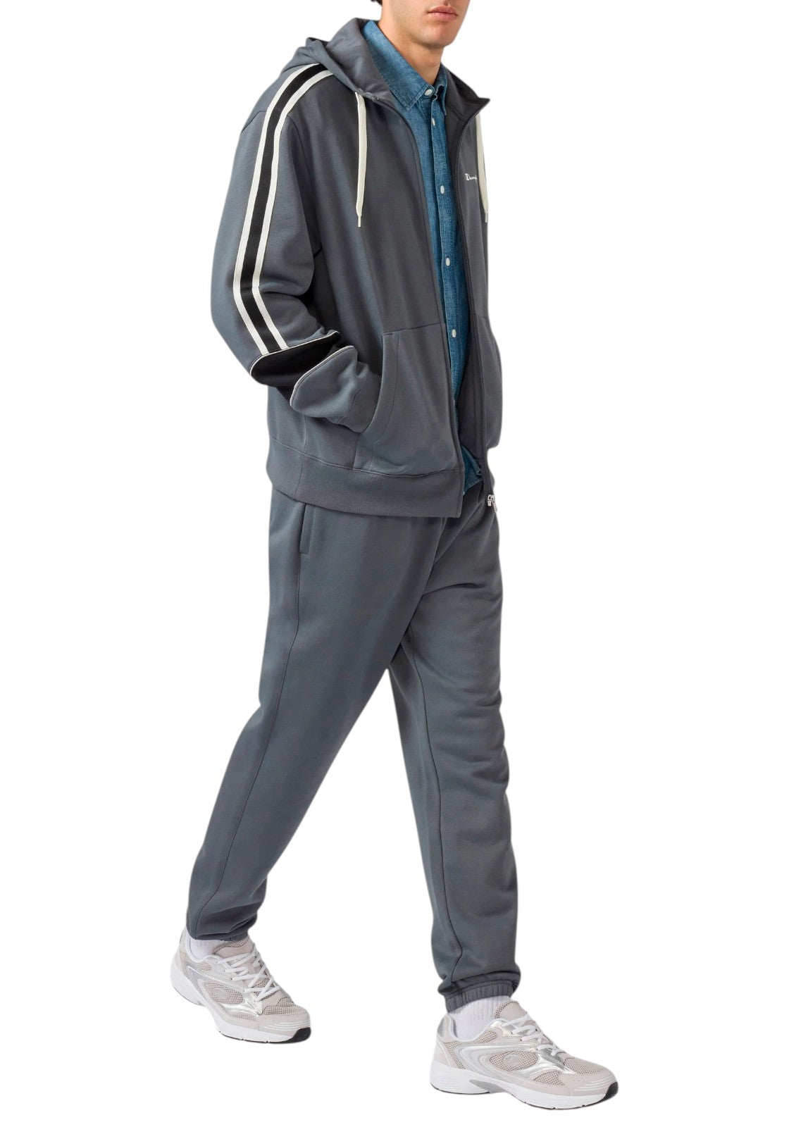 TUTE Grigio/nero Champion