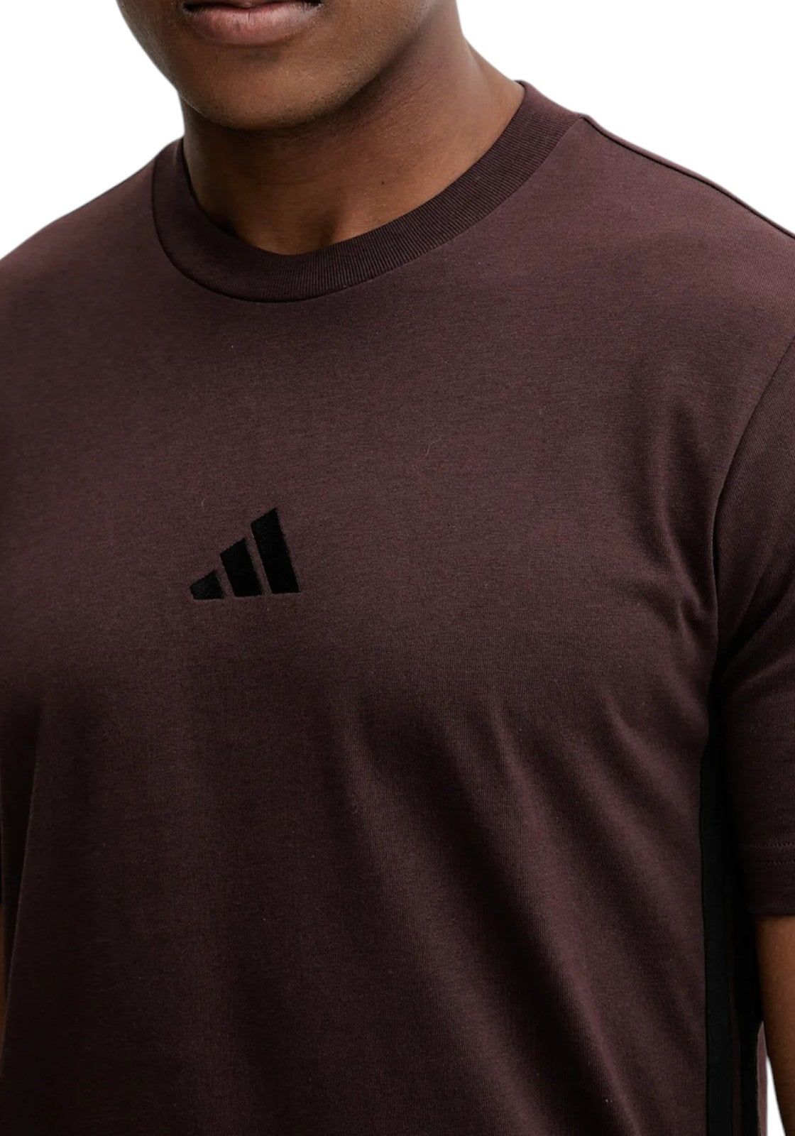 T-SHIRT E CANOTTE Bordeaux/nero Adidas