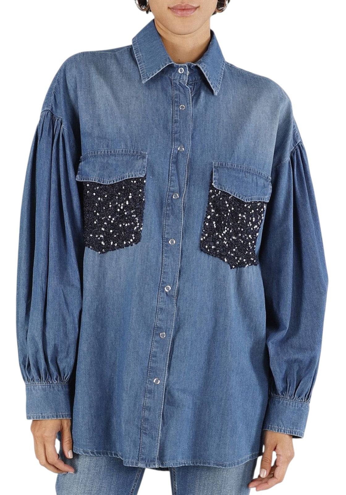 CAMICIE Denim Cafenoir