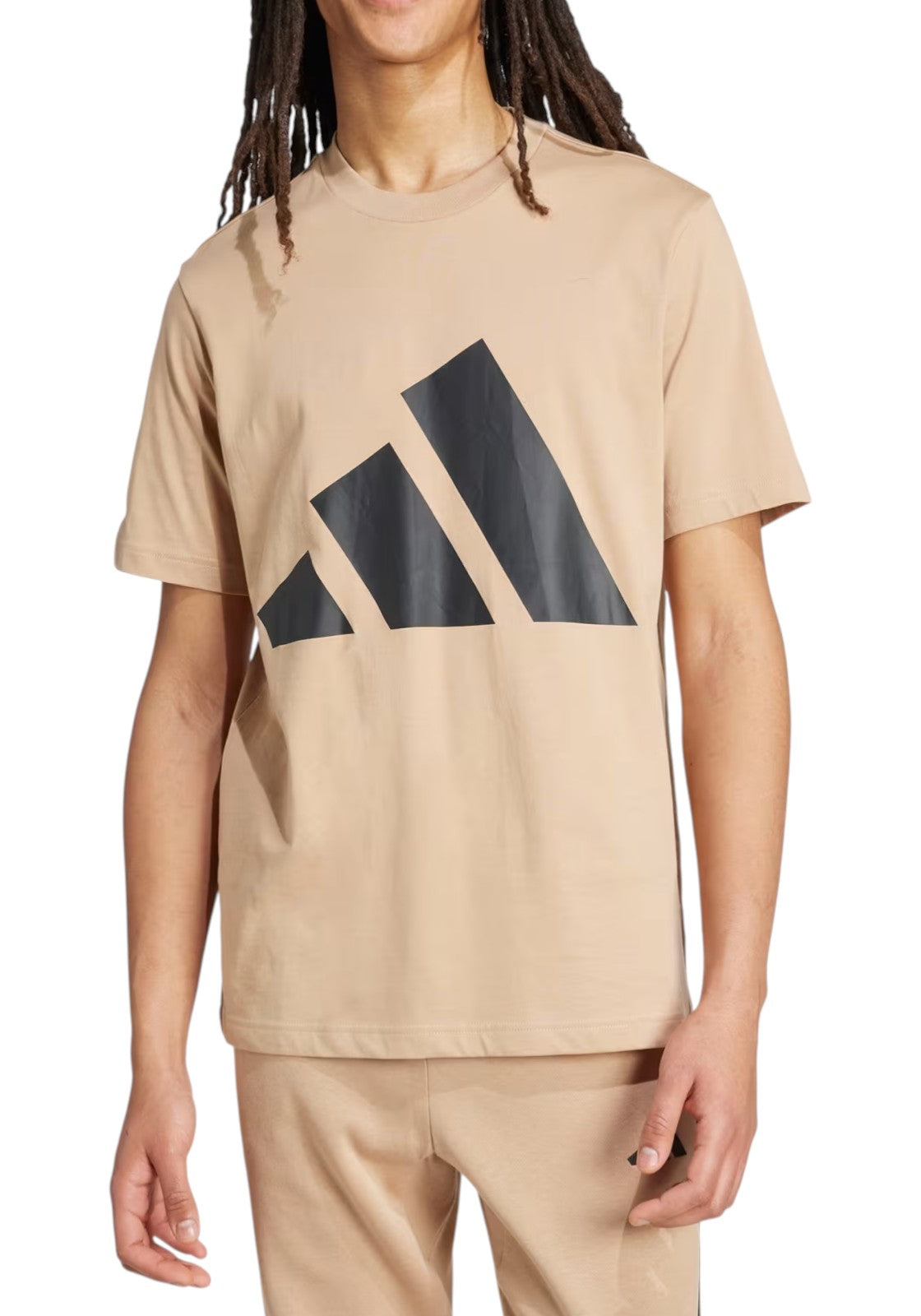 T-SHIRT E CANOTTE Beige/nero Adidas