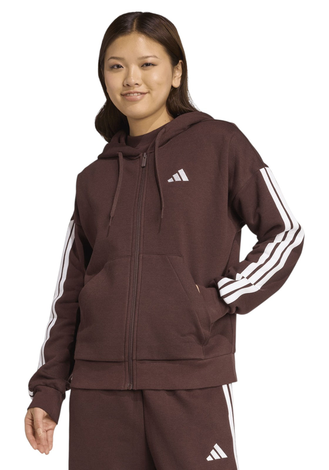 FELPE Marrone/bianco Adidas