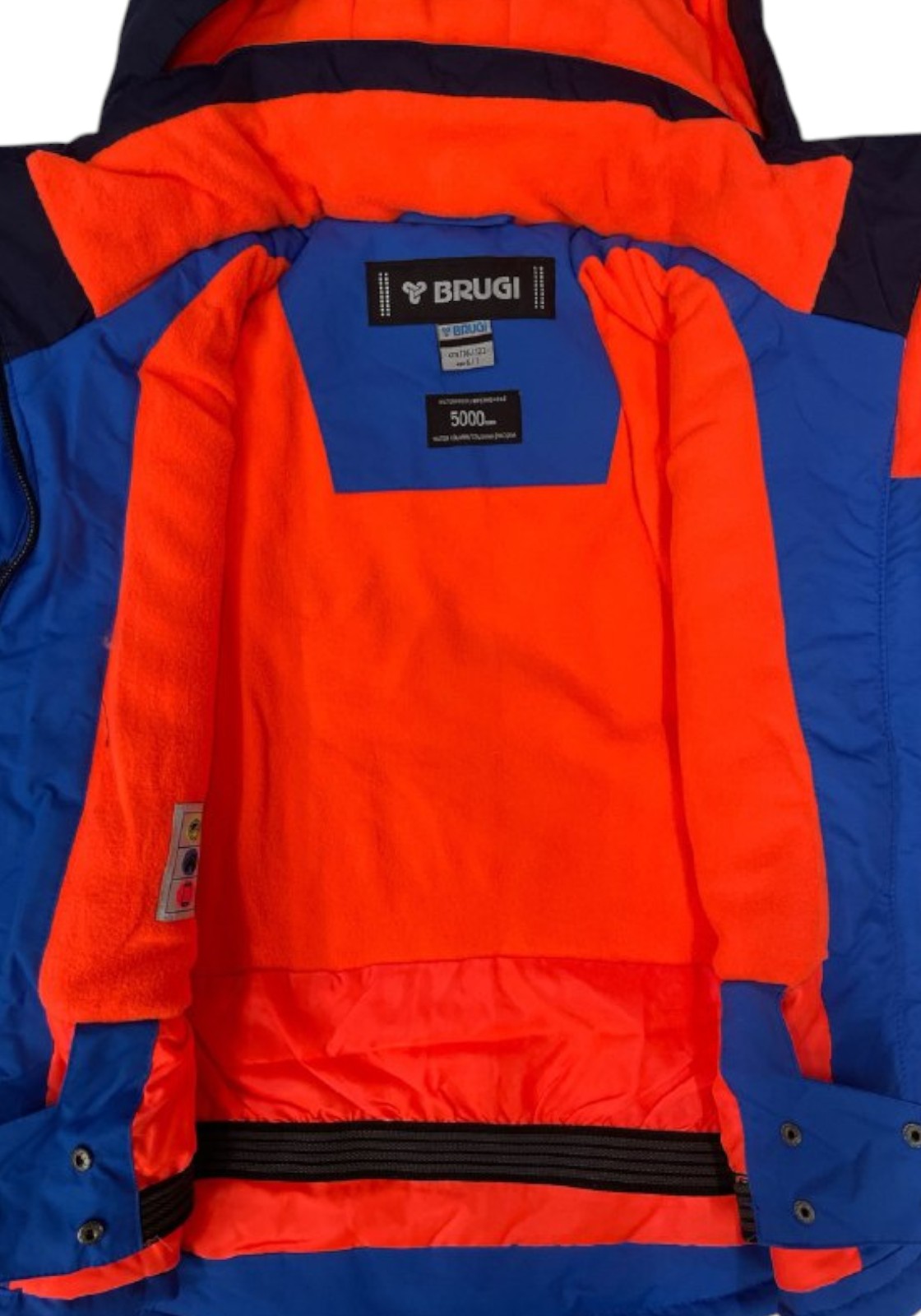 OUTDOOR-SCI Azzurro/arancio Brugi