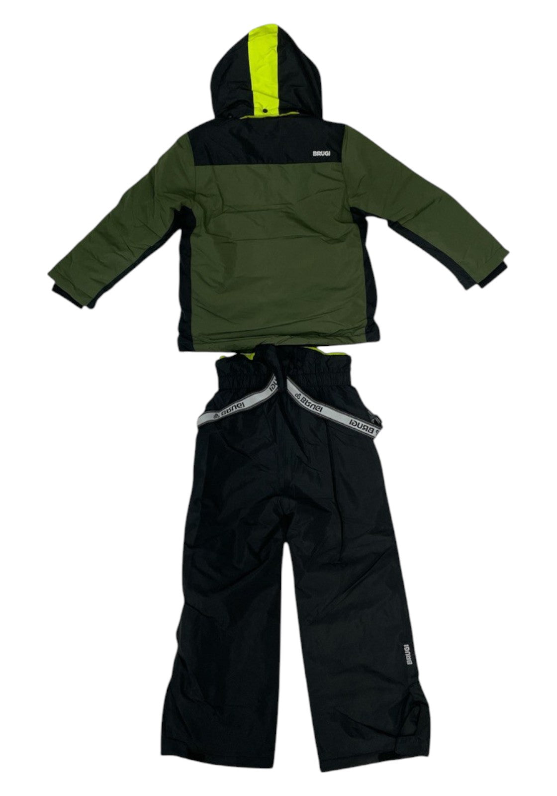 OUTDOOR-SCI Verde/nero Brugi