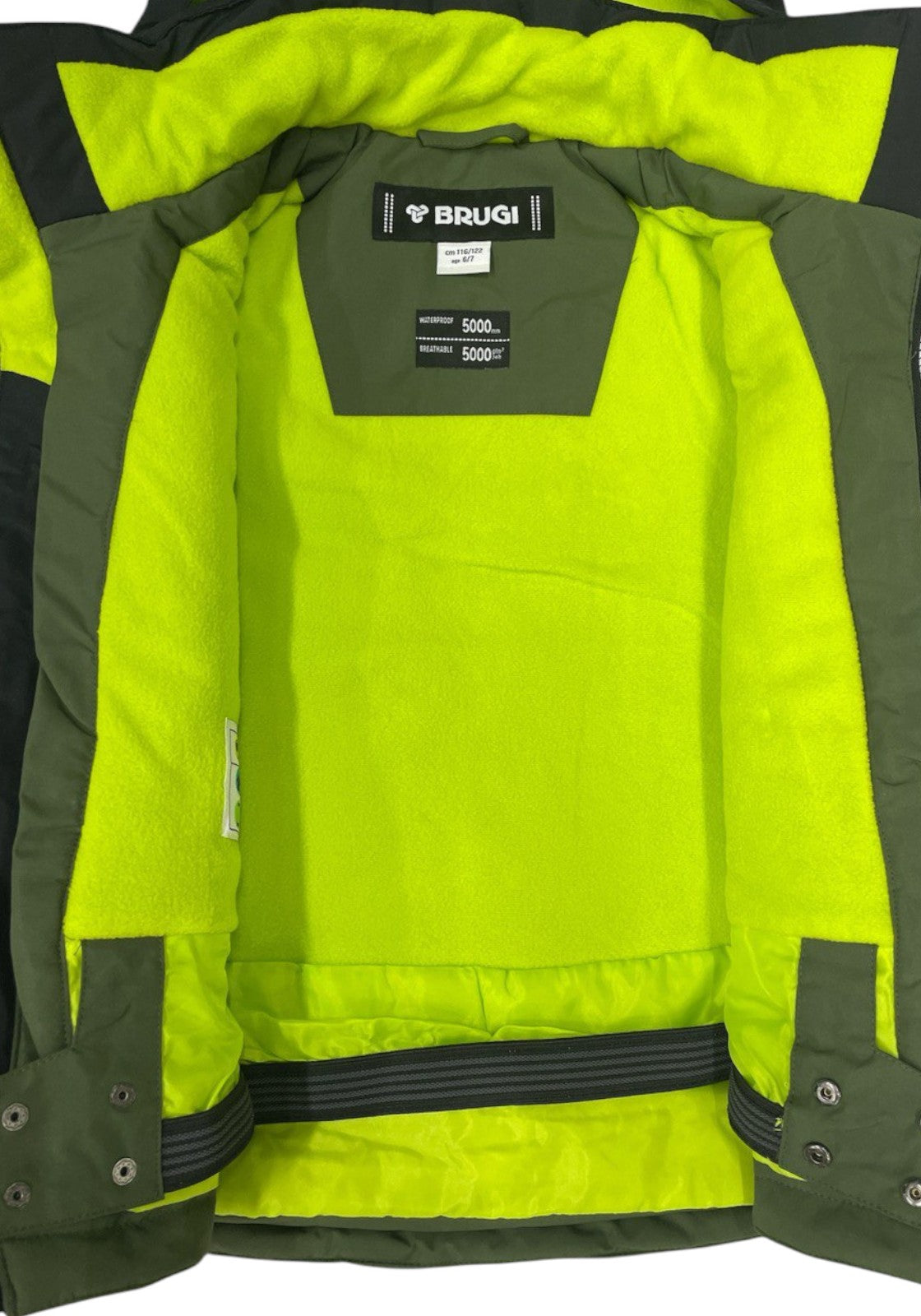 OUTDOOR-SCI Verde/nero Brugi