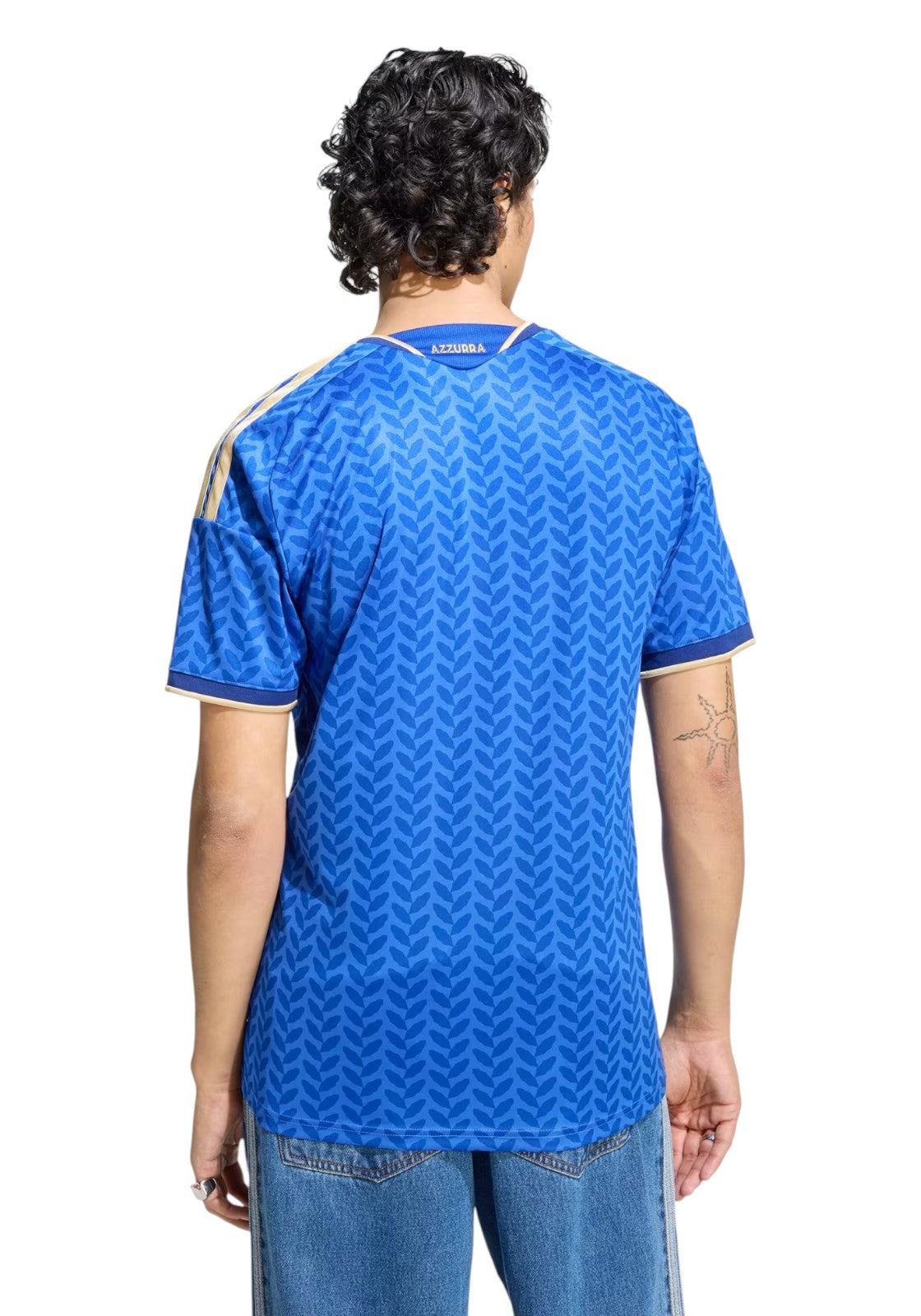 T-SHIRT E CANOTTE Azzurro/oro Adidas