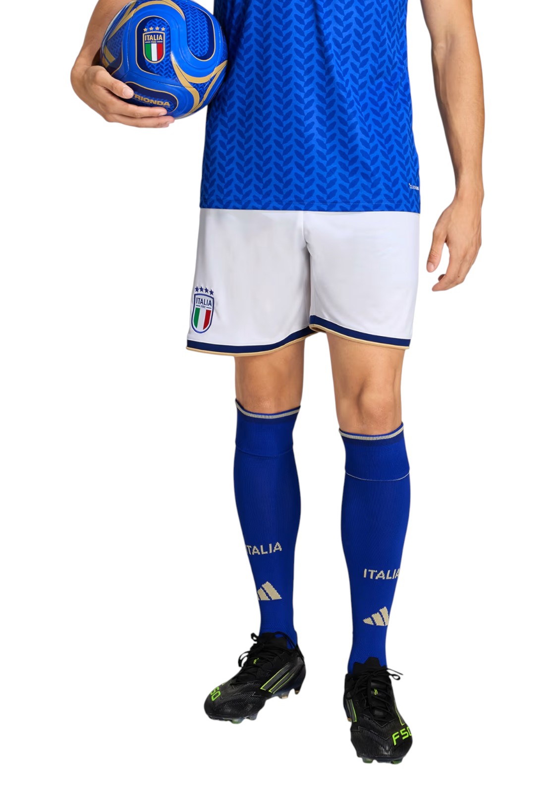 PANTALONCINI Bianco/oro Adidas