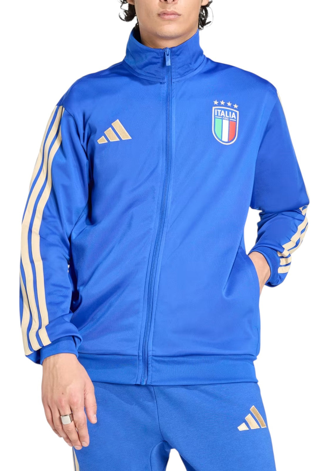 FELPE Azzurro/oro Adidas
