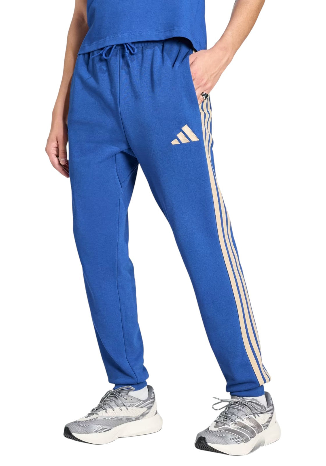 PANTALONI Azzurro/oro Adidas