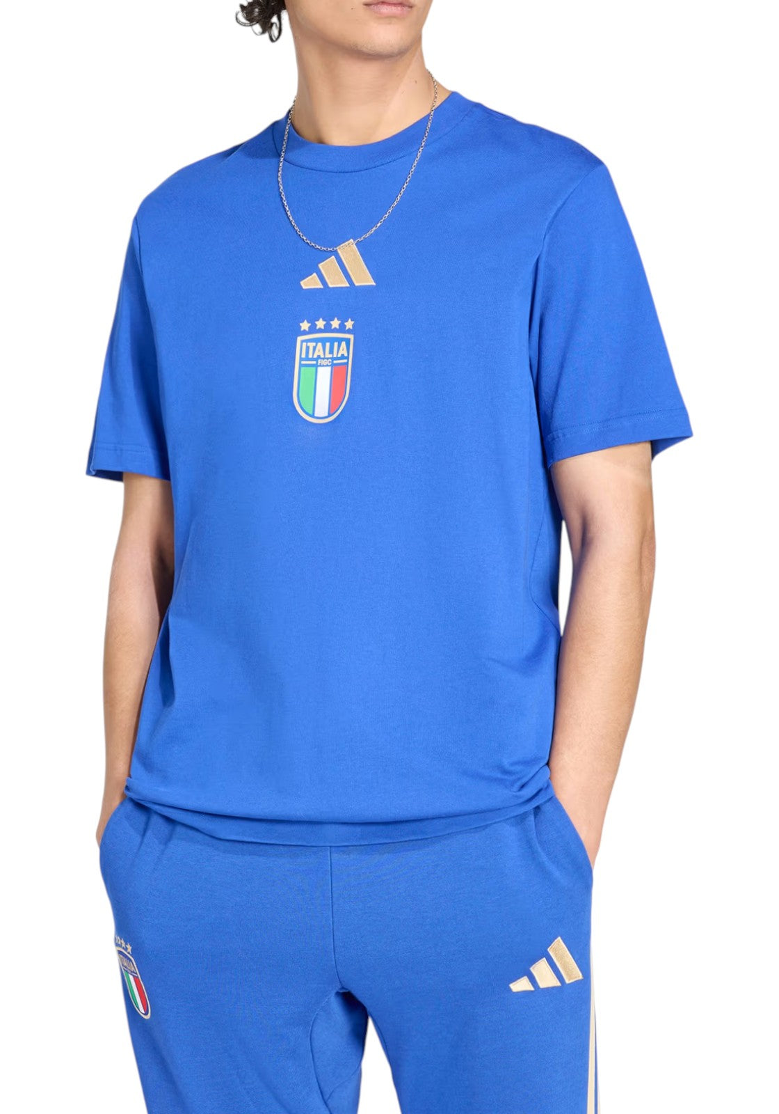 T-SHIRT E CANOTTE Azzurro Adidas