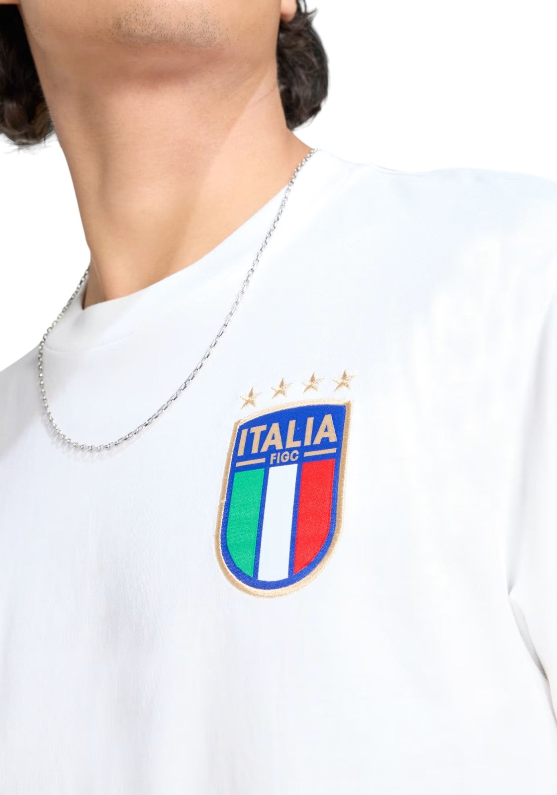 T-SHIRT E CANOTTE Bianco/oro Adidas