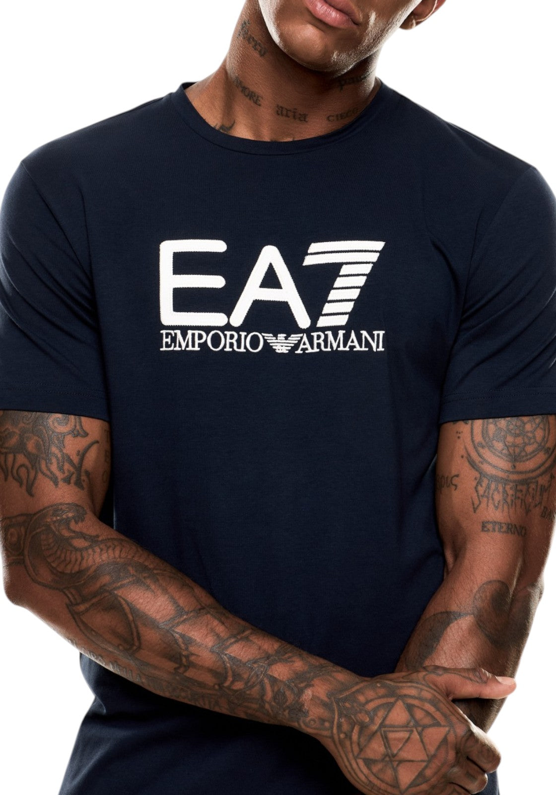 T-SHIRT E CANOTTE Blu/bianco Ea7