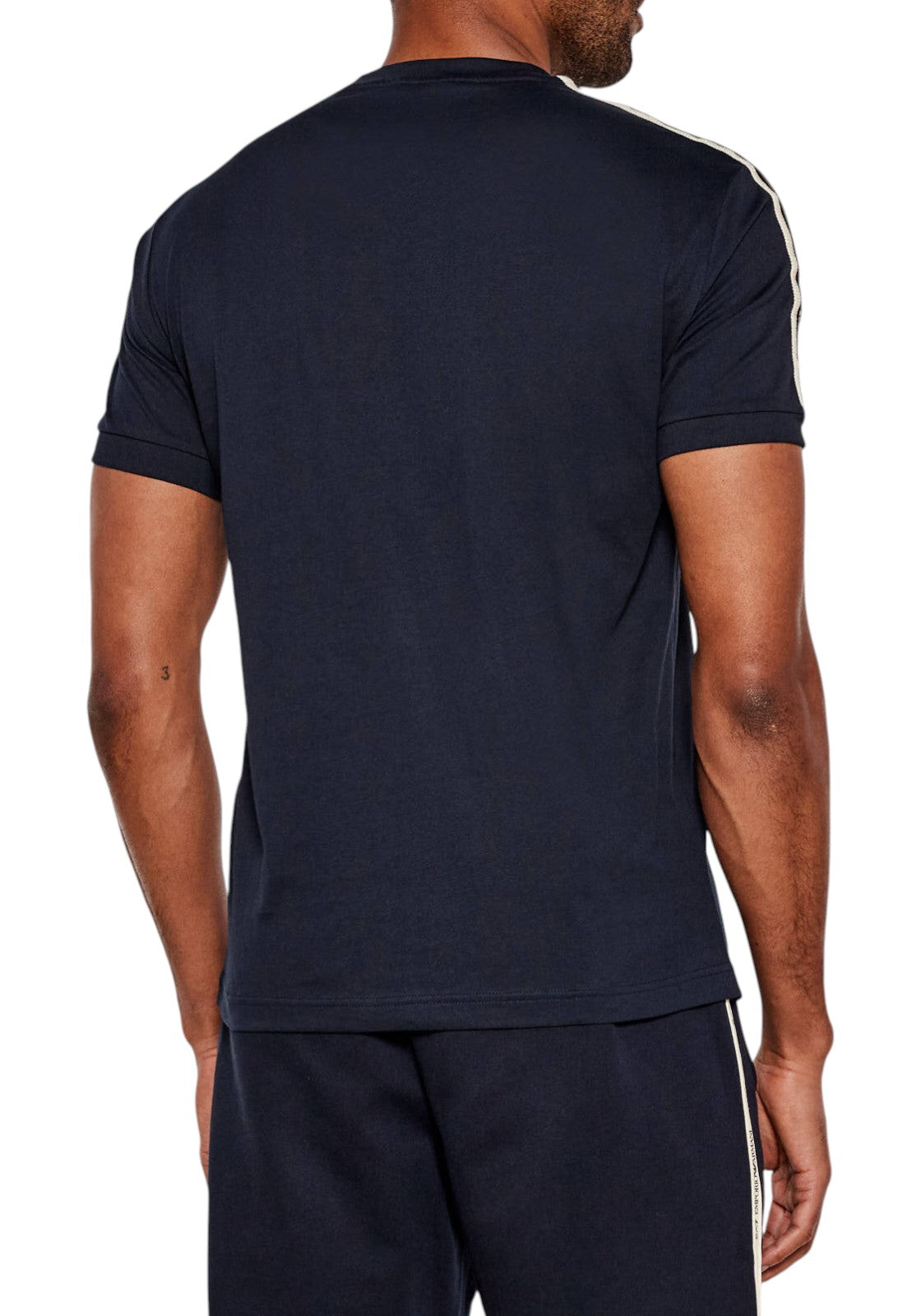 T-SHIRT E CANOTTE Blu/panna Ea7