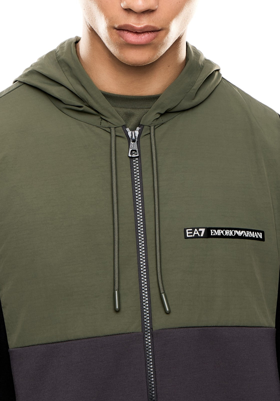 FELPE Verde/nero Ea7