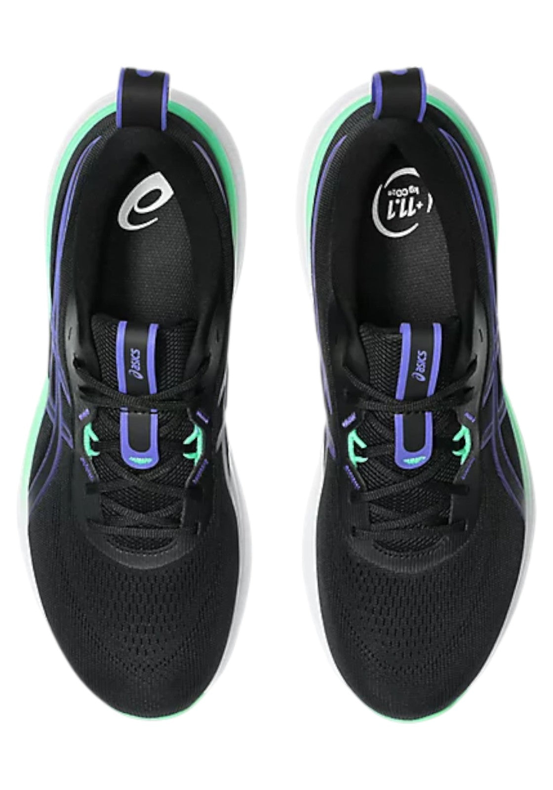 SCARPE Nero/verde Asics