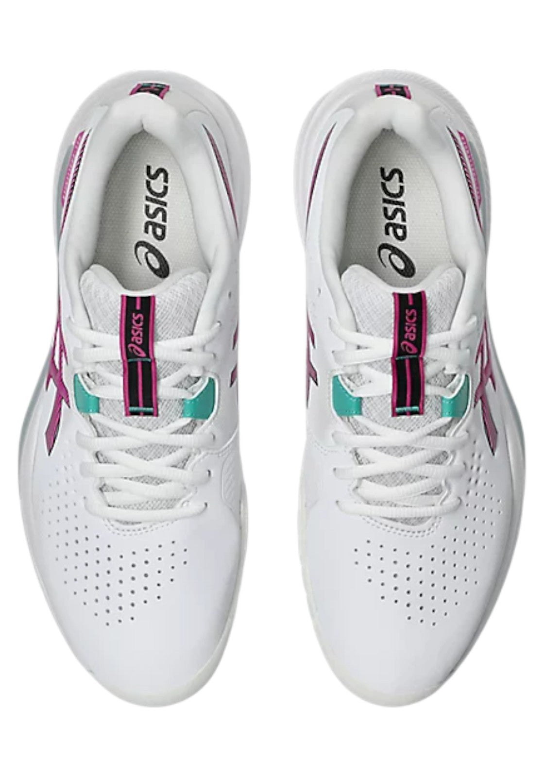 SCARPE Bianco/fucsia Asics