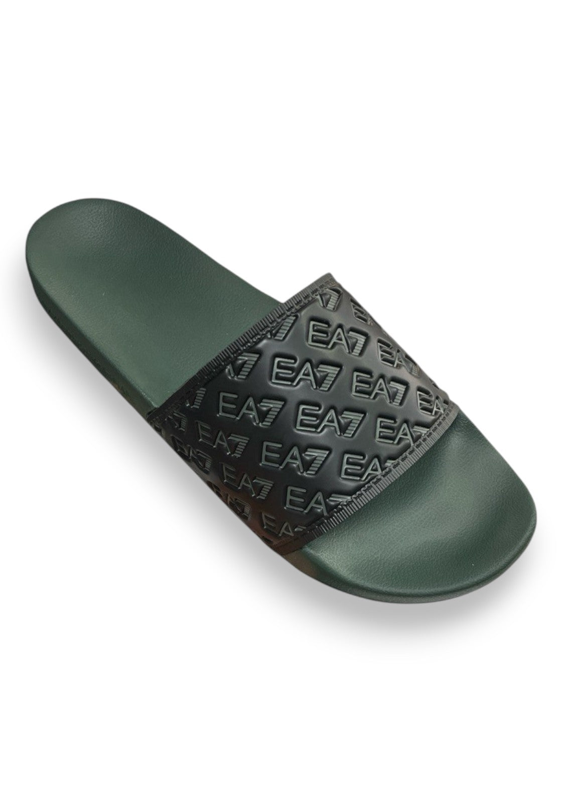 CIABATTE-INFRADITO Nero/verde Ea7