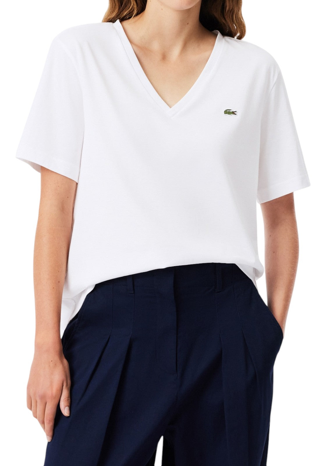 T-SHIRT E CANOTTE Bianco Lacoste