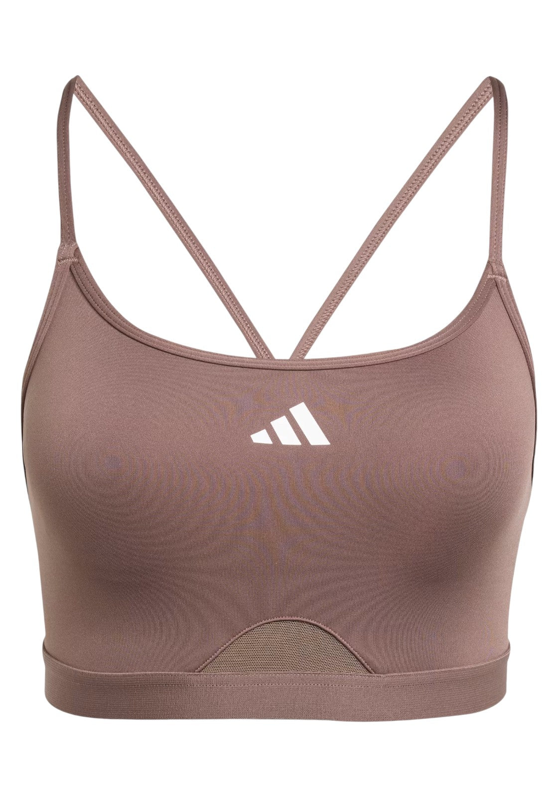 TOP PALESTRA Marrone Adidas