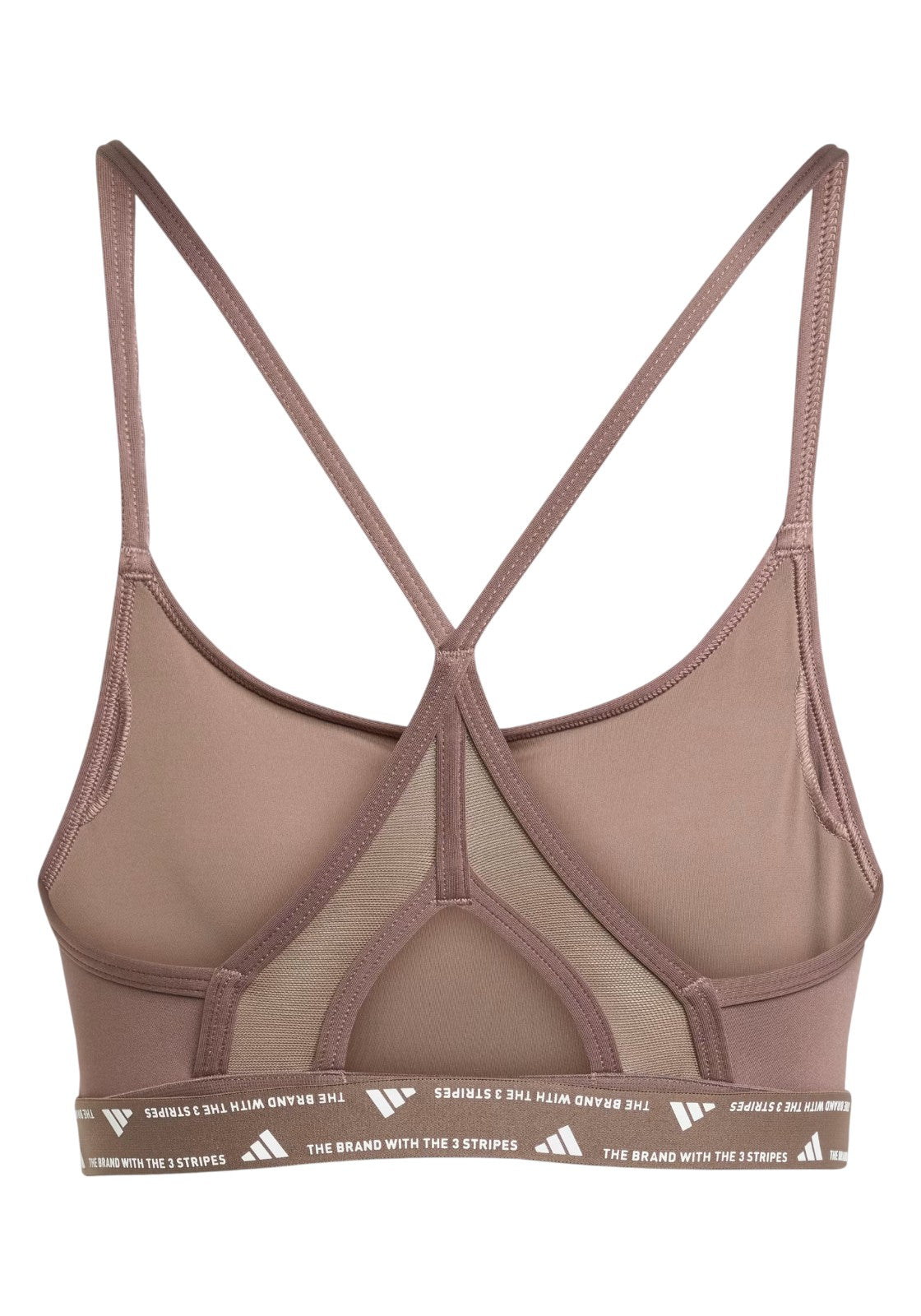 TOP PALESTRA Marrone Adidas