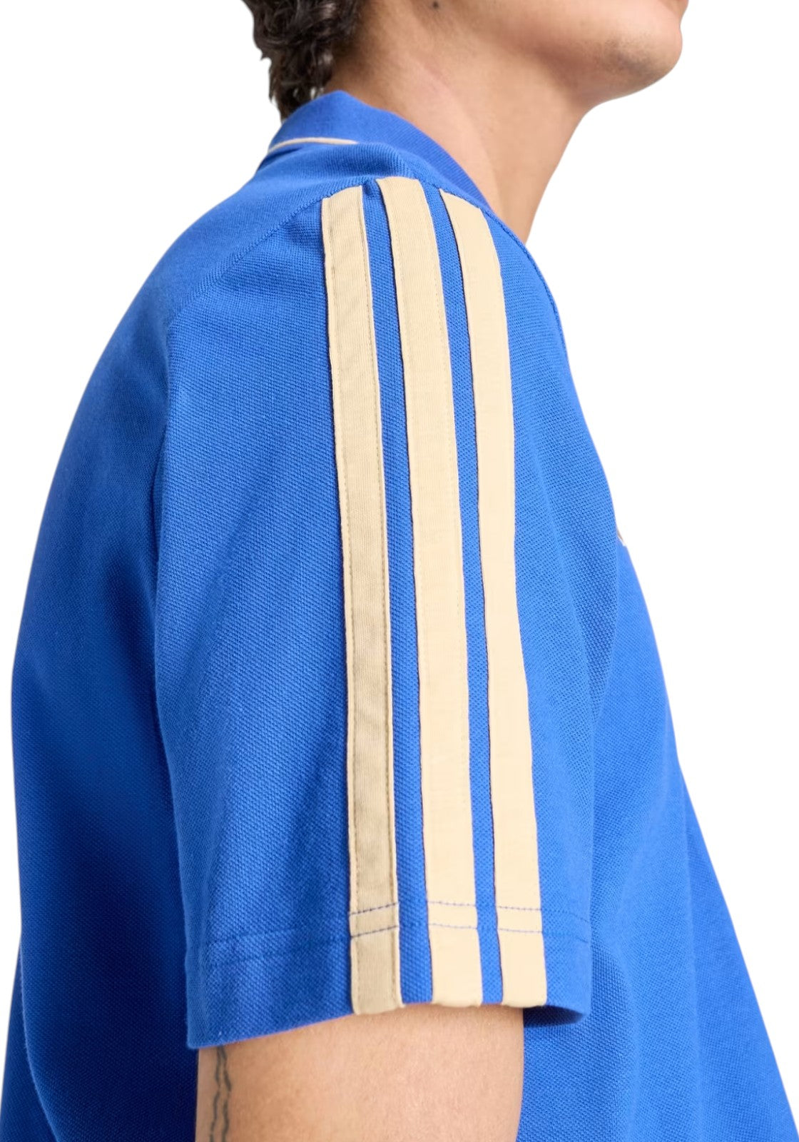 MAGLIONI E POLO Azzurro/oro Adidas