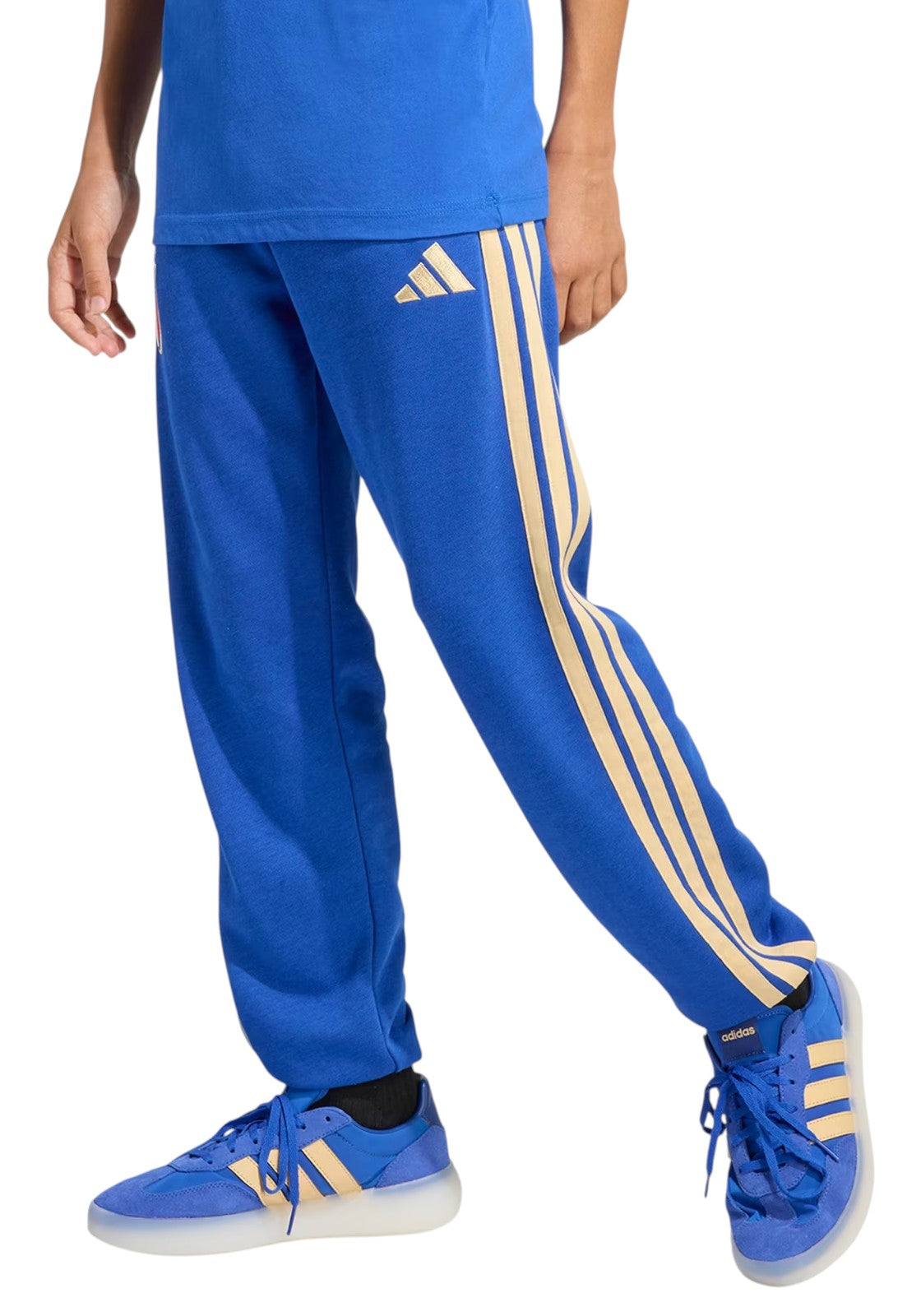PANTALONI Azzurro/oro Adidas