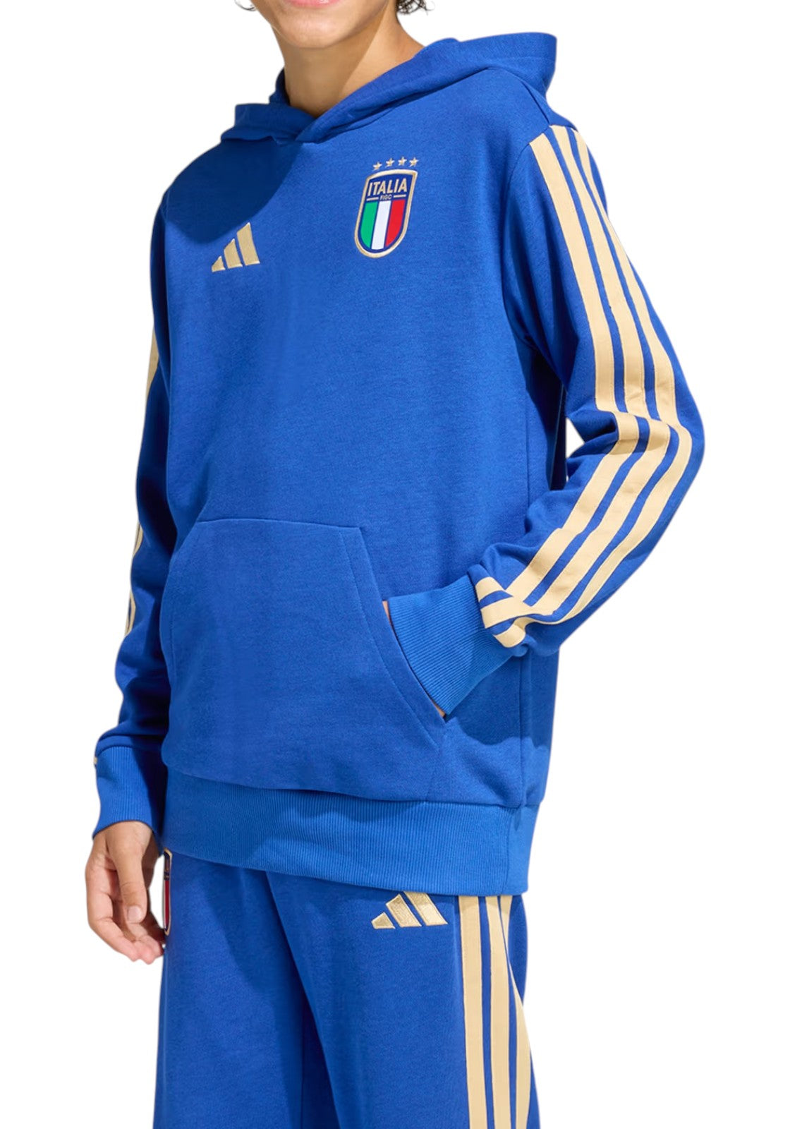 FELPE Azzurro/oro Adidas