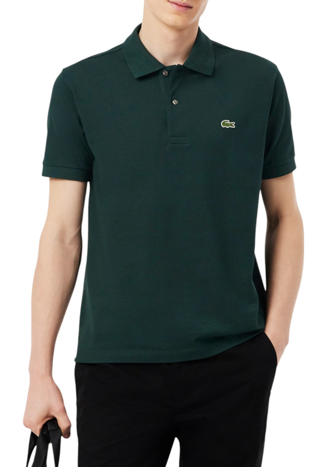 MAGLIONI E POLO Verde Bottiglia Lacoste