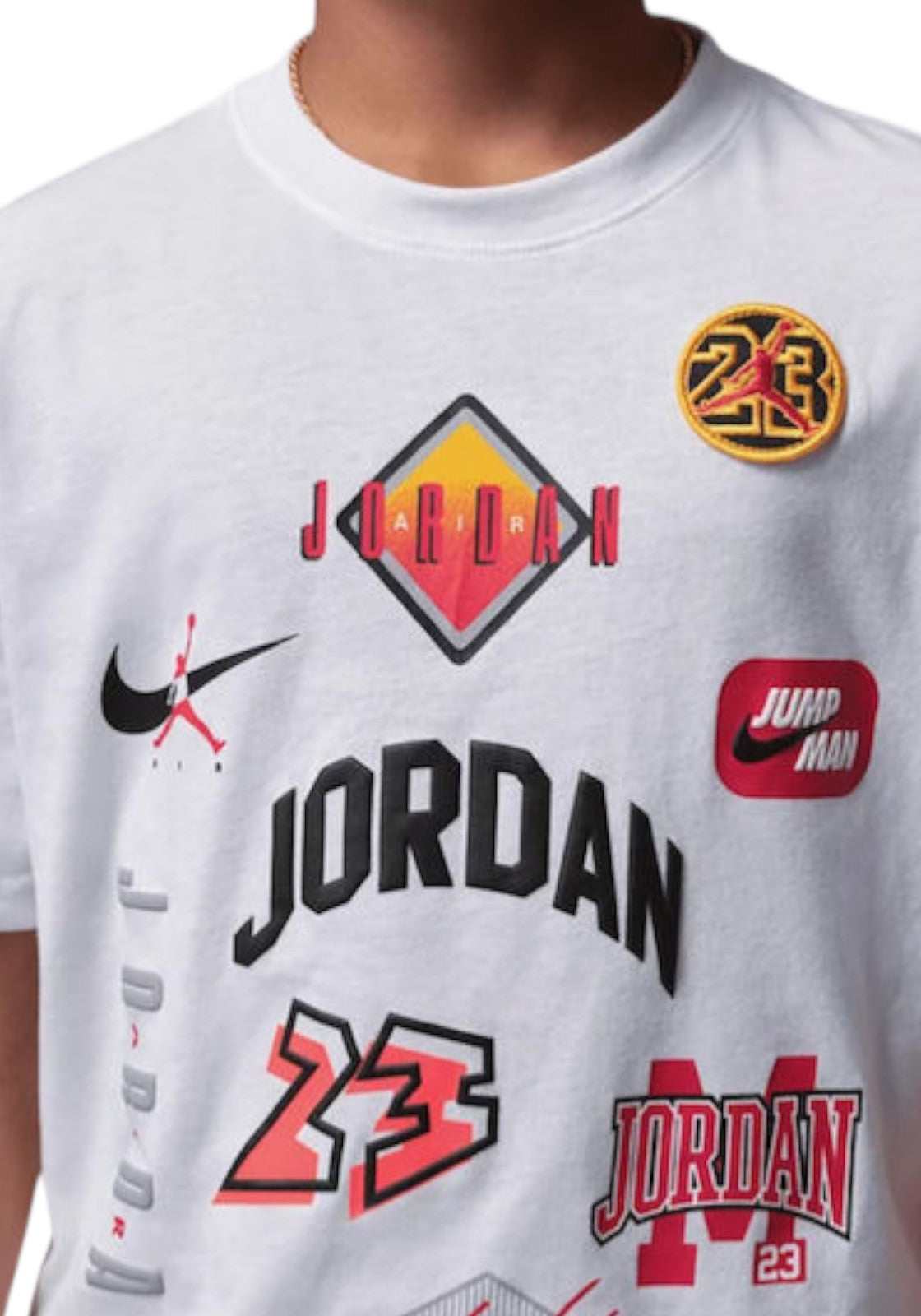 T-SHIRT E CANOTTE Bianco/rosso Nike