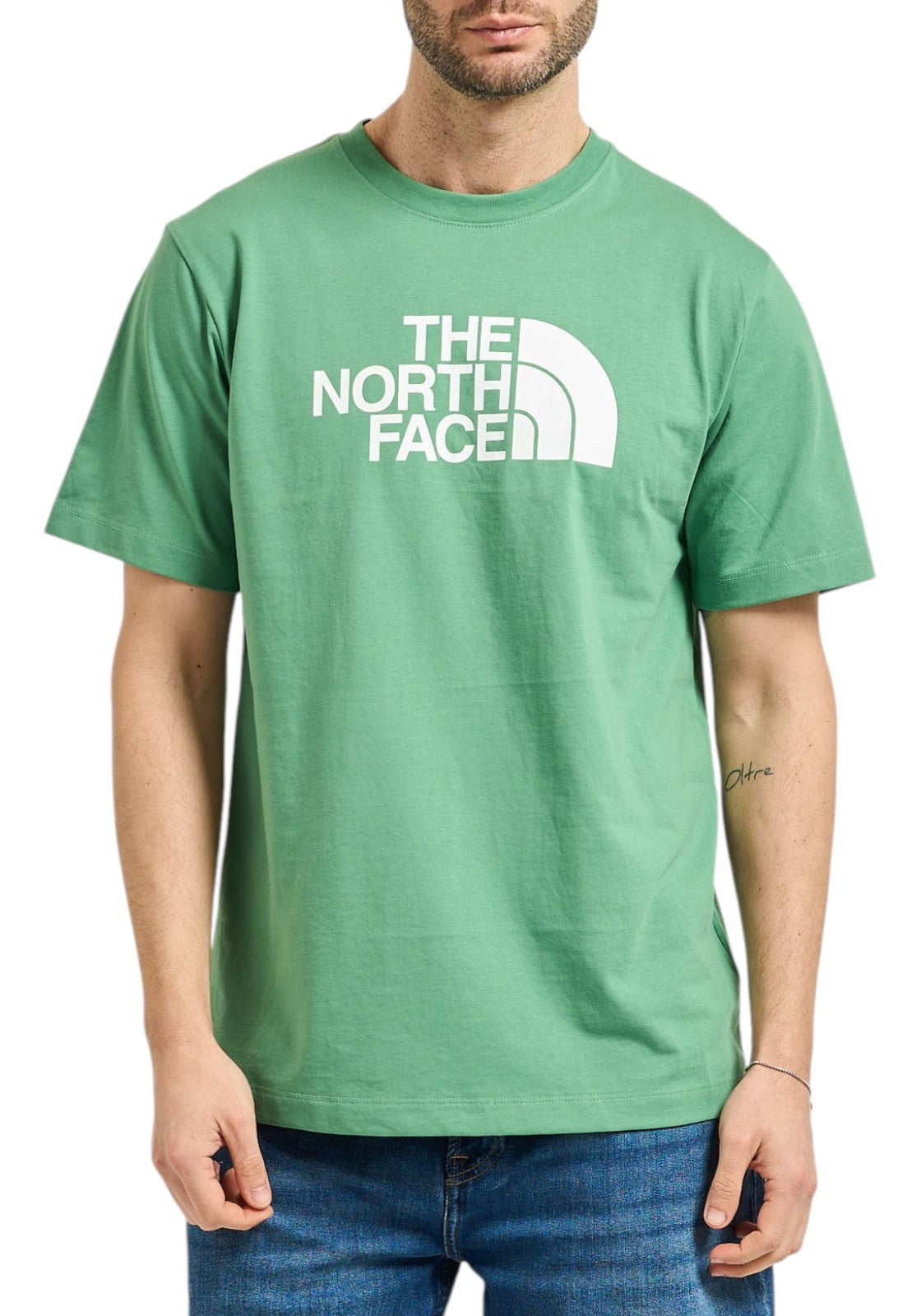 T-SHIRT E CANOTTE Verde/bianco The North Face