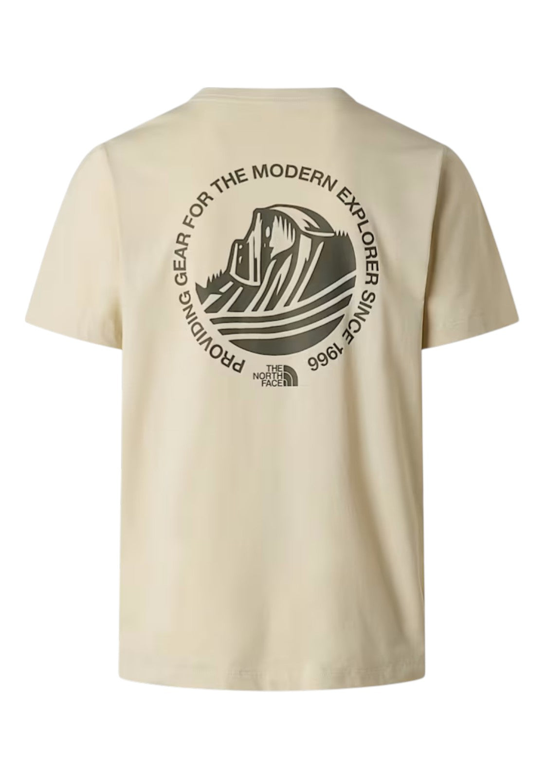 T-SHIRT E CANOTTE Beige/verde The North Face