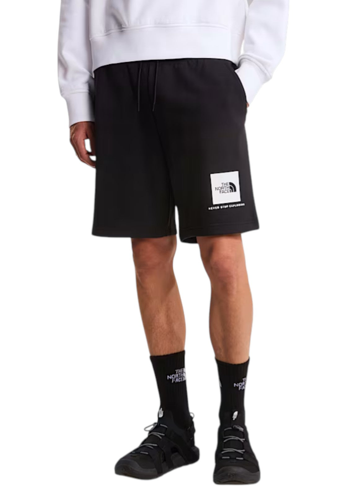 PANTALONCINI Nero/bianco The North Face