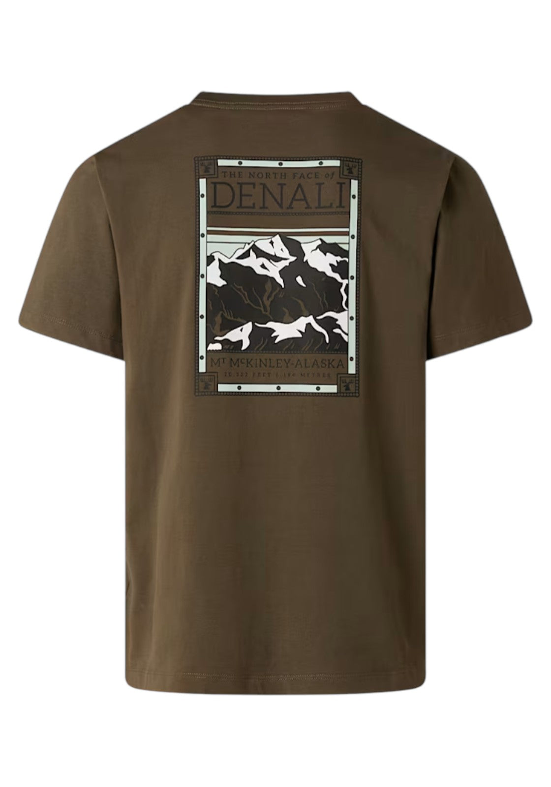T-SHIRT E CANOTTE Verde Militare The North Face