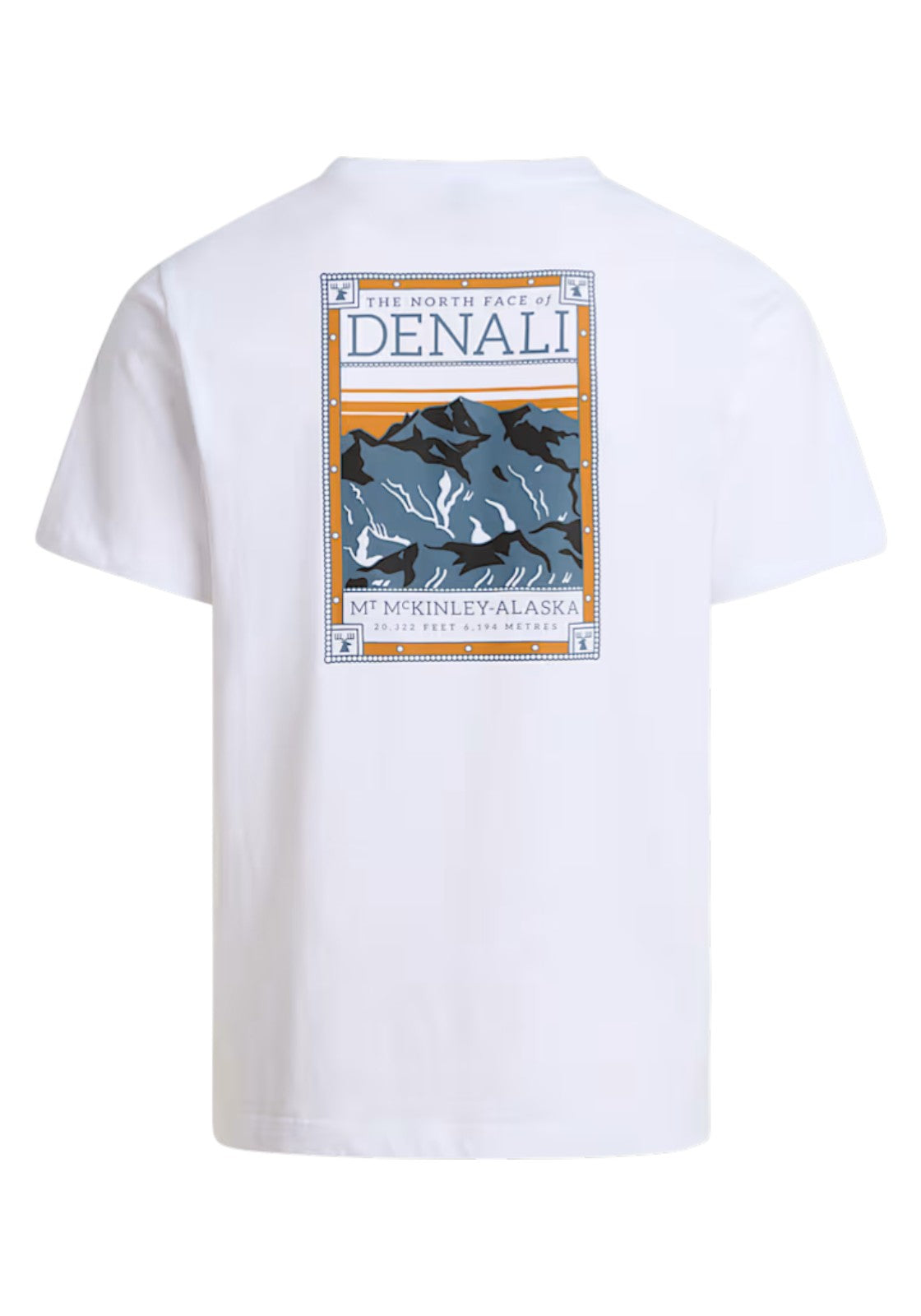 T-SHIRT E CANOTTE Bianco/grigio The North Face