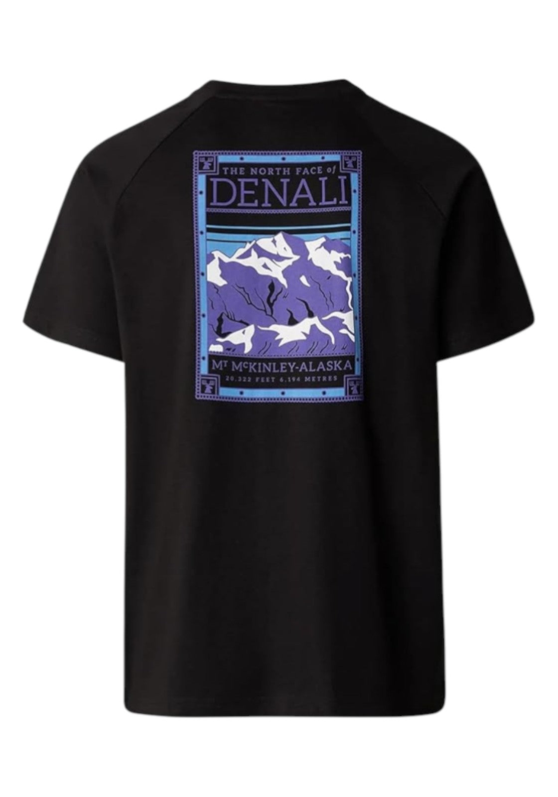 T-SHIRT E CANOTTE Nero/viola The North Face