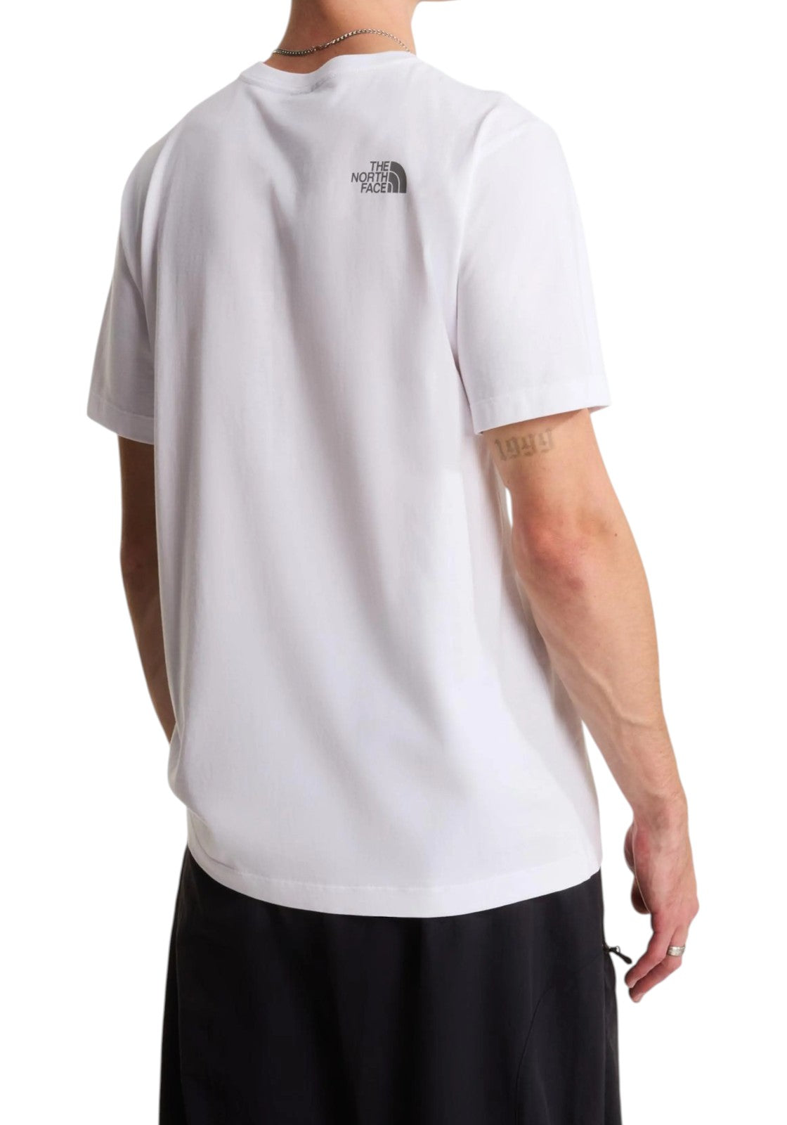 T-SHIRT E CANOTTE Bianco/grigio The North Face