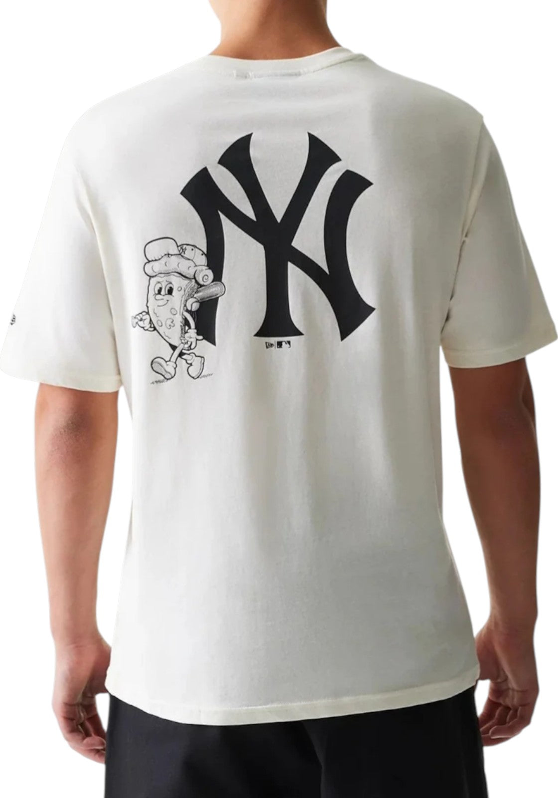 T-SHIRT E CANOTTE Panna/nero New Era