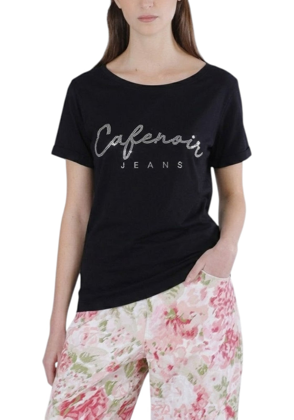T-SHIRT E CANOTTE Nero/argento Cafenoir
