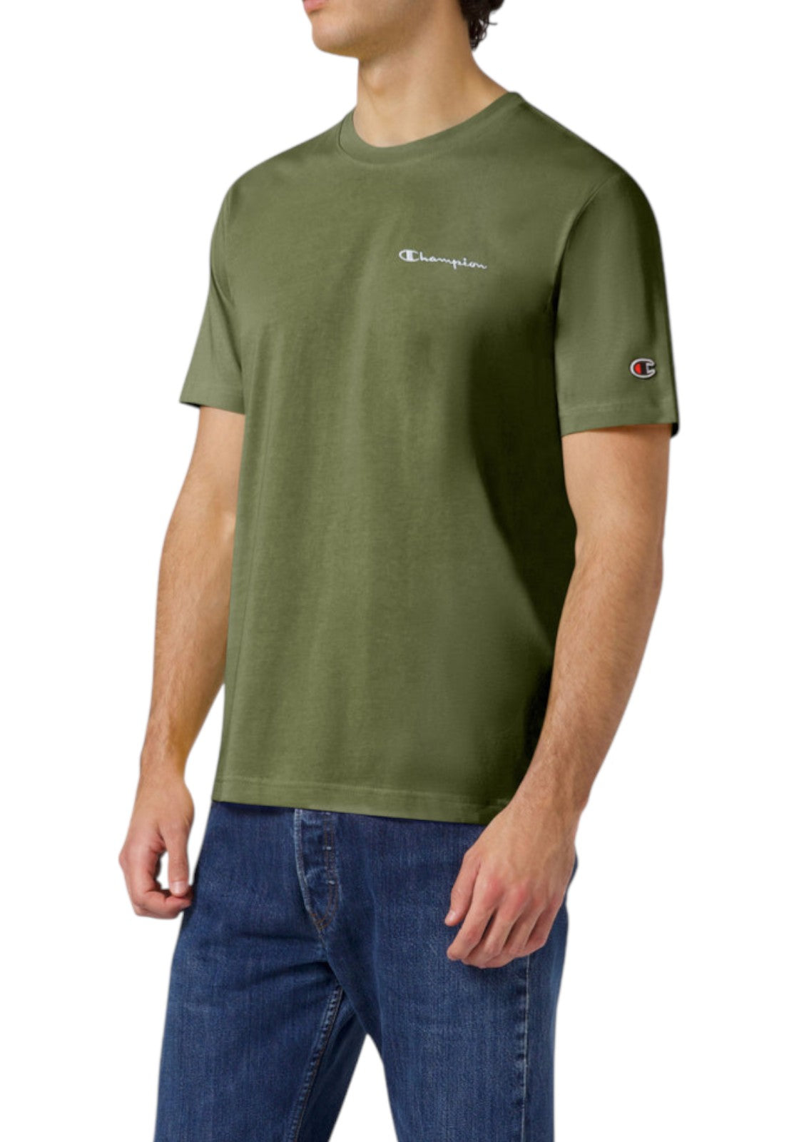 T-SHIRT E CANOTTE Verde Militare Champion