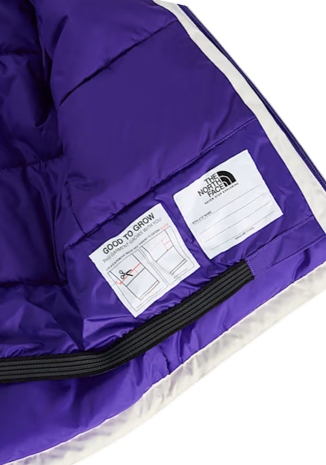 OUTDOOR-SCI Lilla/bianco The North Face