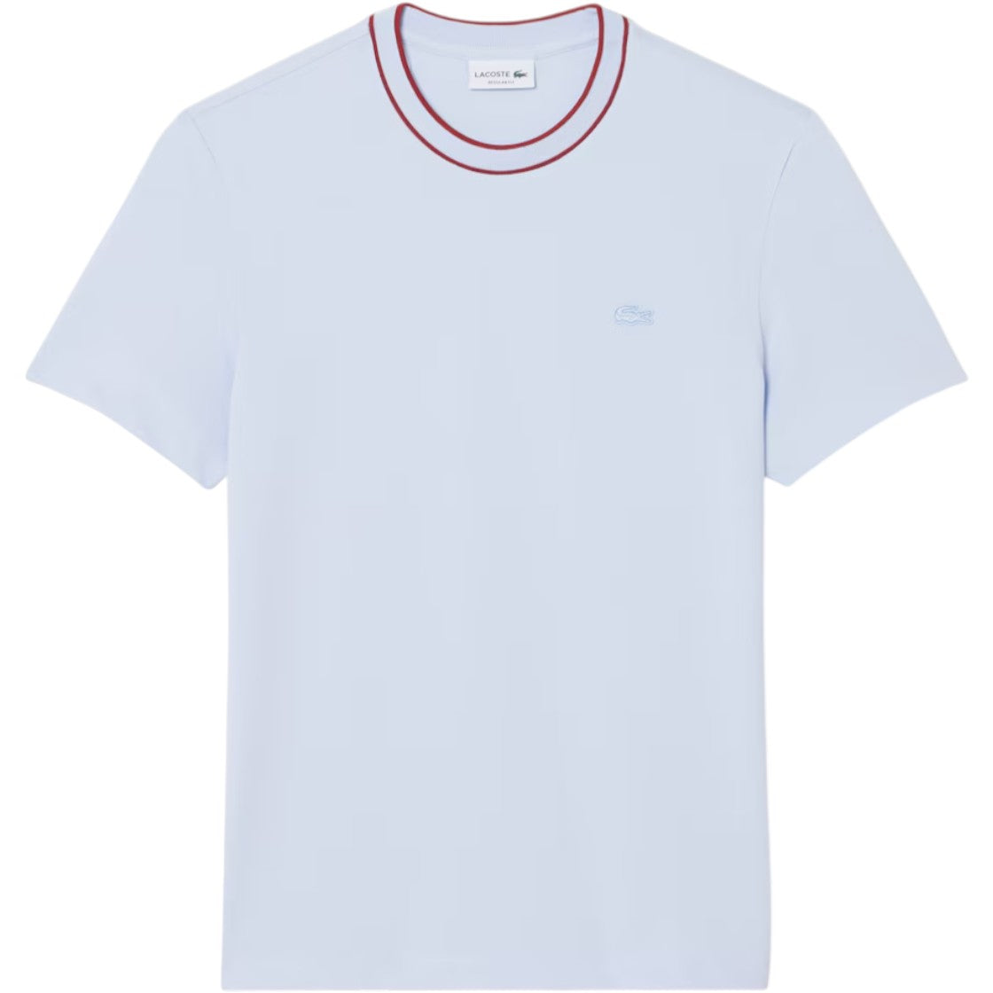 T-SHIRT E CANOTTE Celeste/bordeaux Lacoste