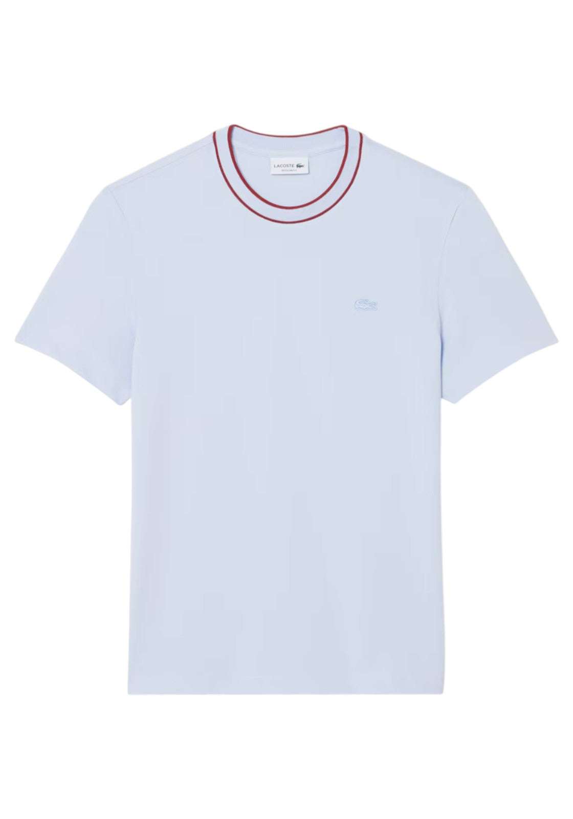 T-SHIRT E CANOTTE Celeste/bordeaux Lacoste