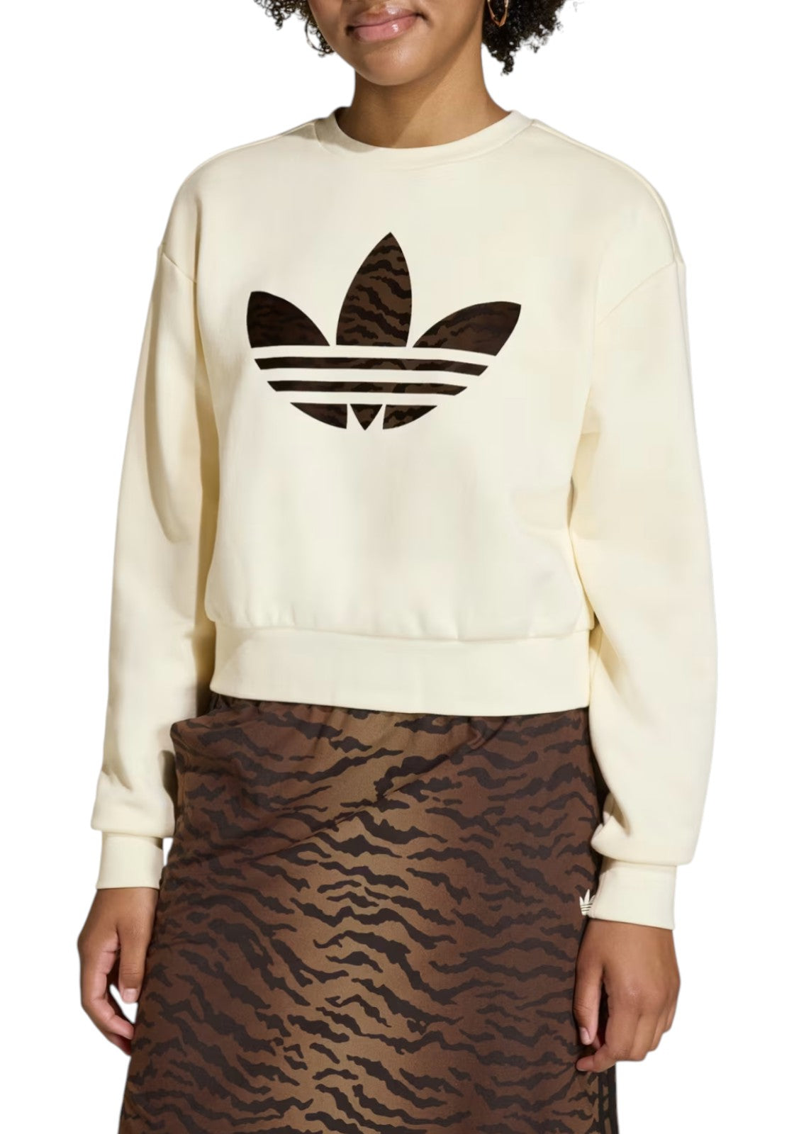 FELPE Beige/marrone Adidas Originals