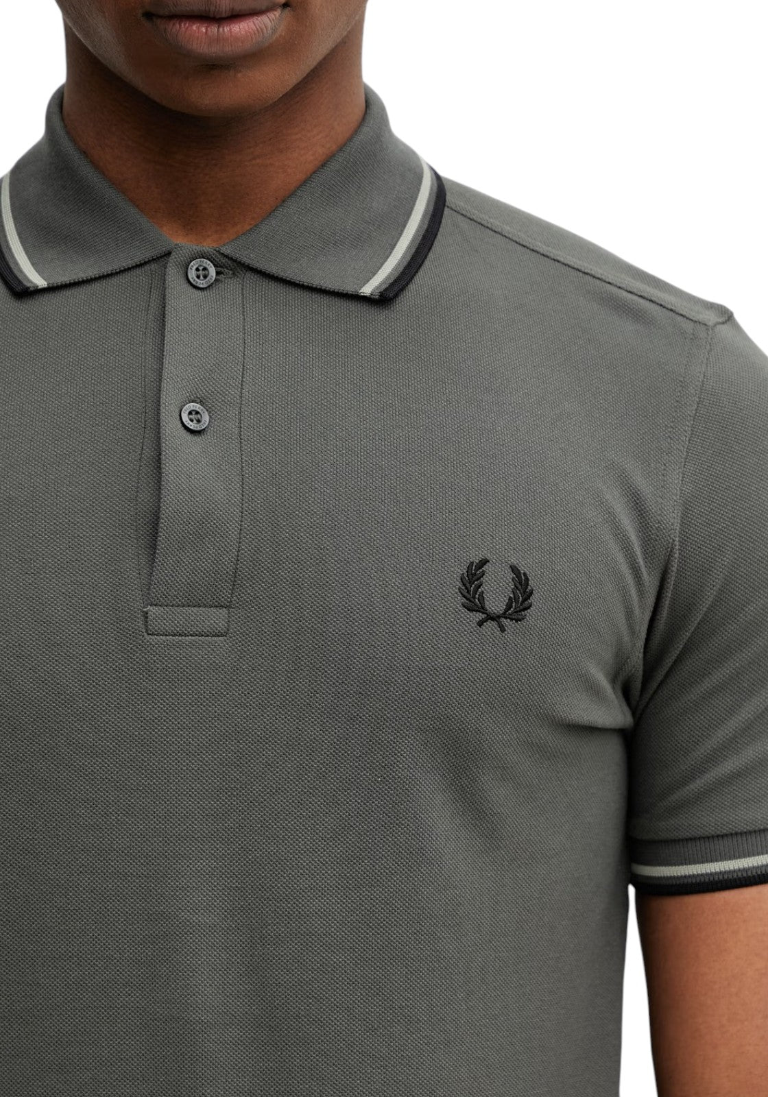 MAGLIONI E POLO Verde/nero Fred Perry