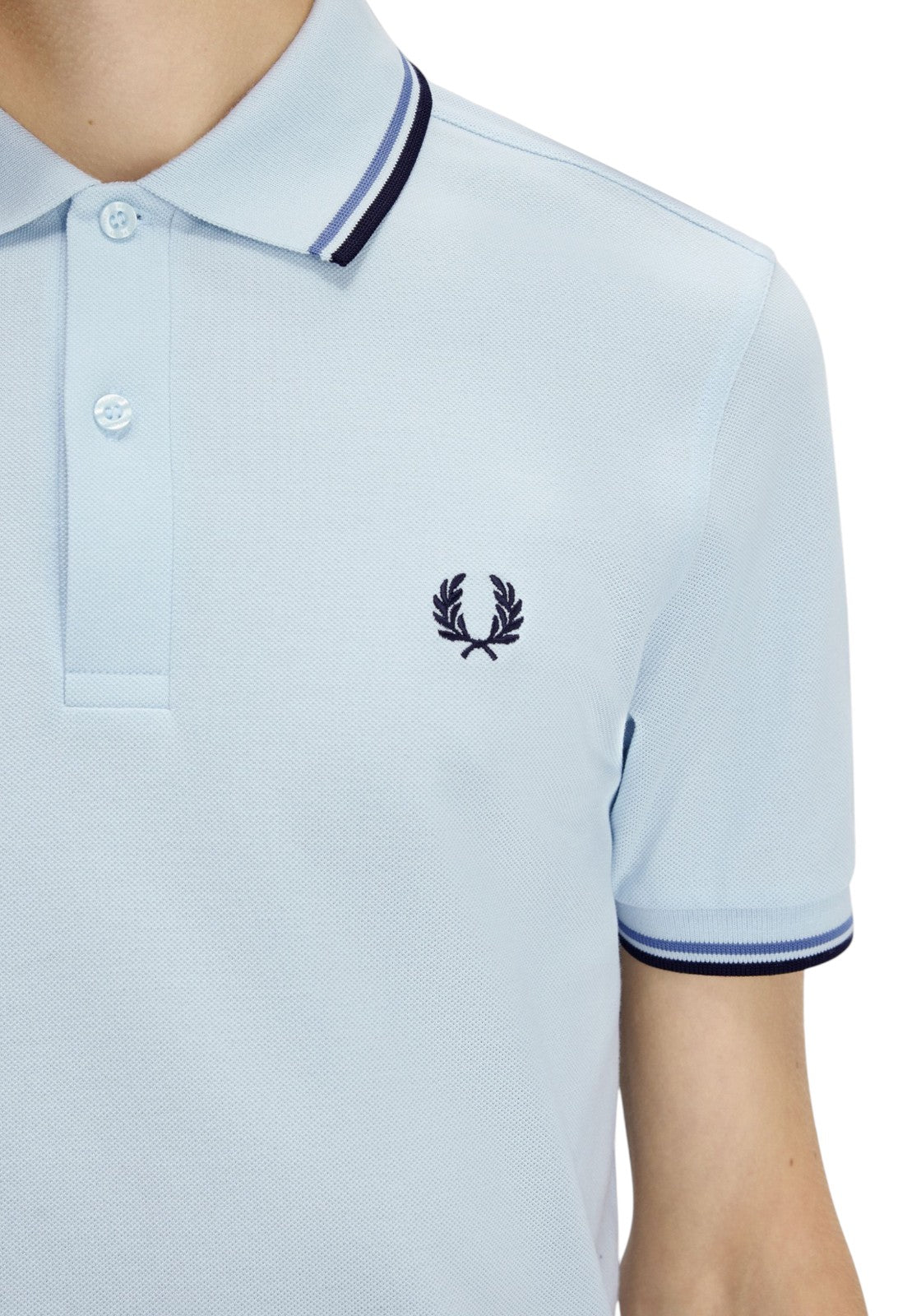 MAGLIONI E POLO Celeste/blu Fred Perry