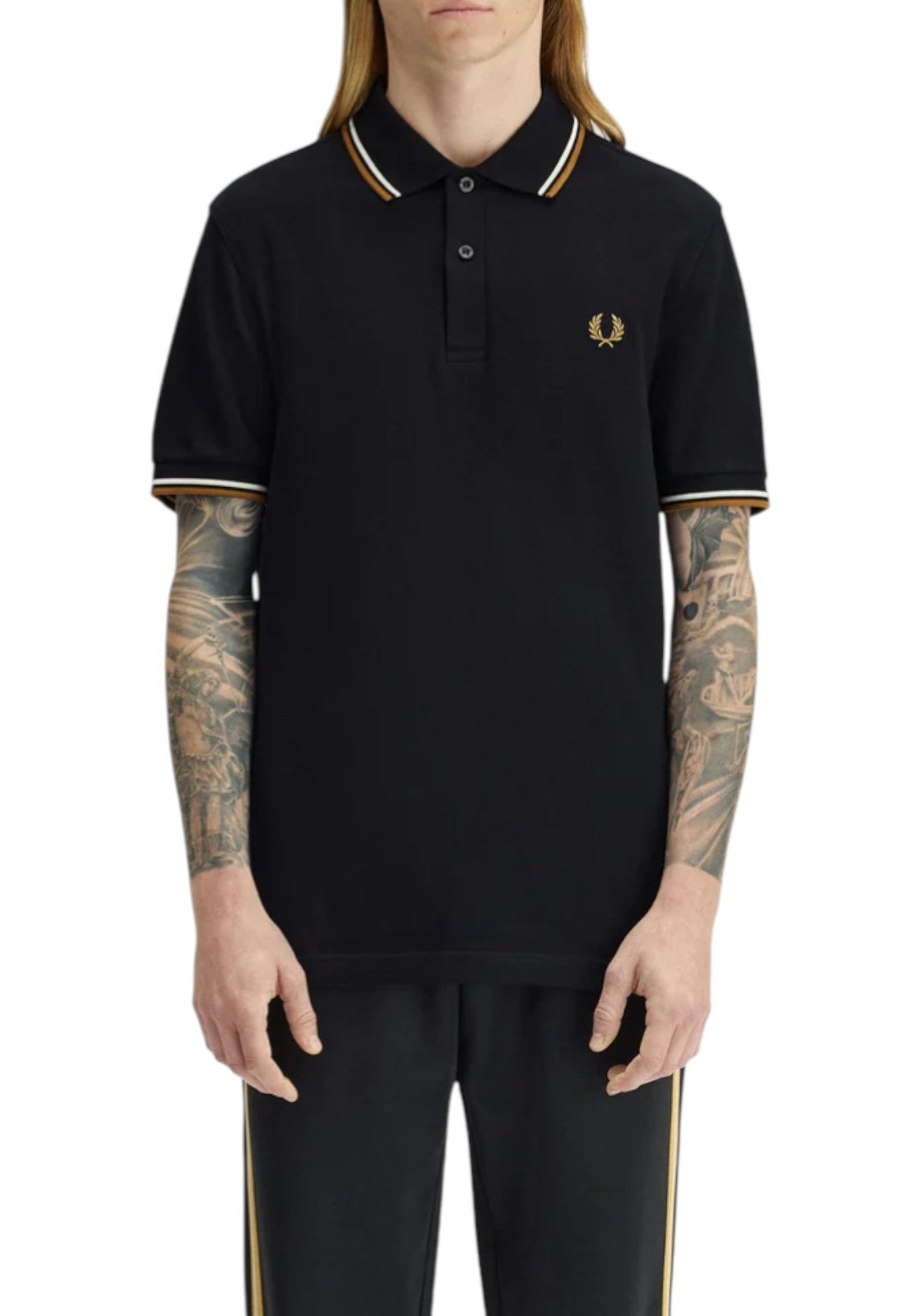 MAGLIONI E POLO Nero/marrone Fred Perry