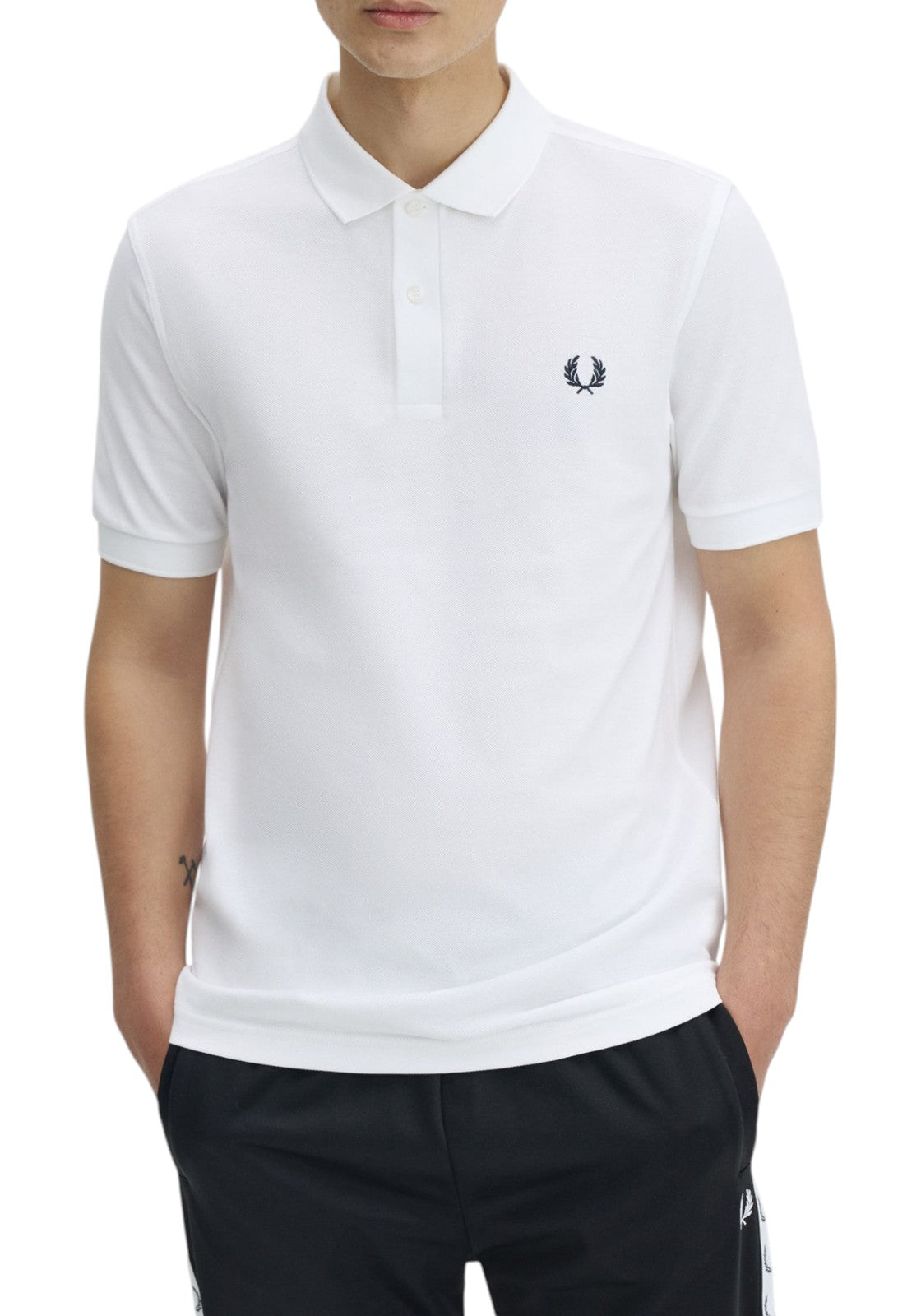 MAGLIONI E POLO Bianco Fred Perry