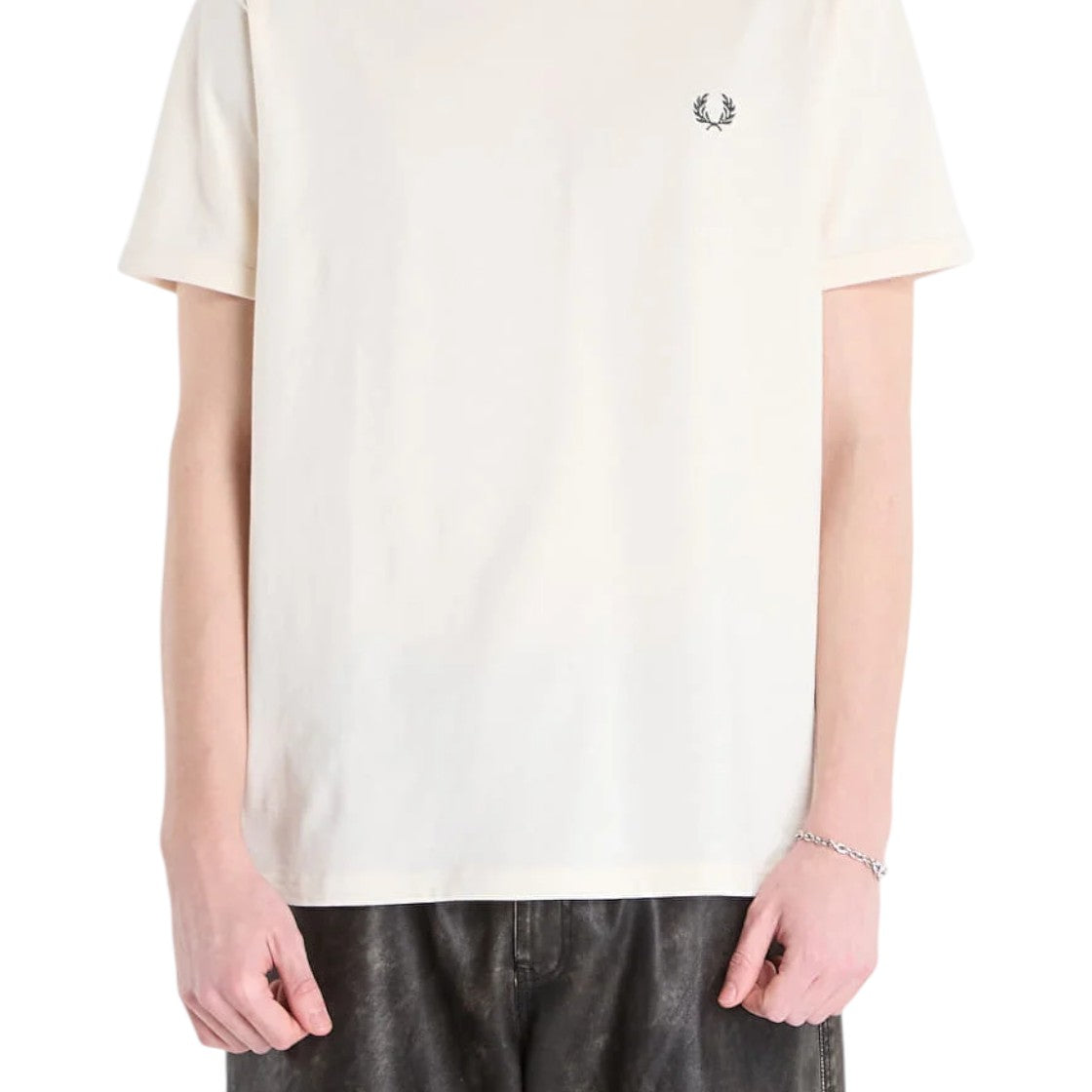 T-SHIRT E CANOTTE Ecru Fred Perry