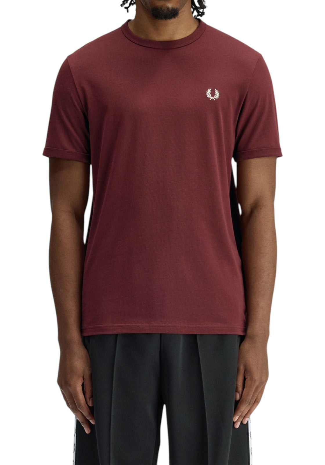 T-SHIRT E CANOTTE Bordeaux Fred Perry