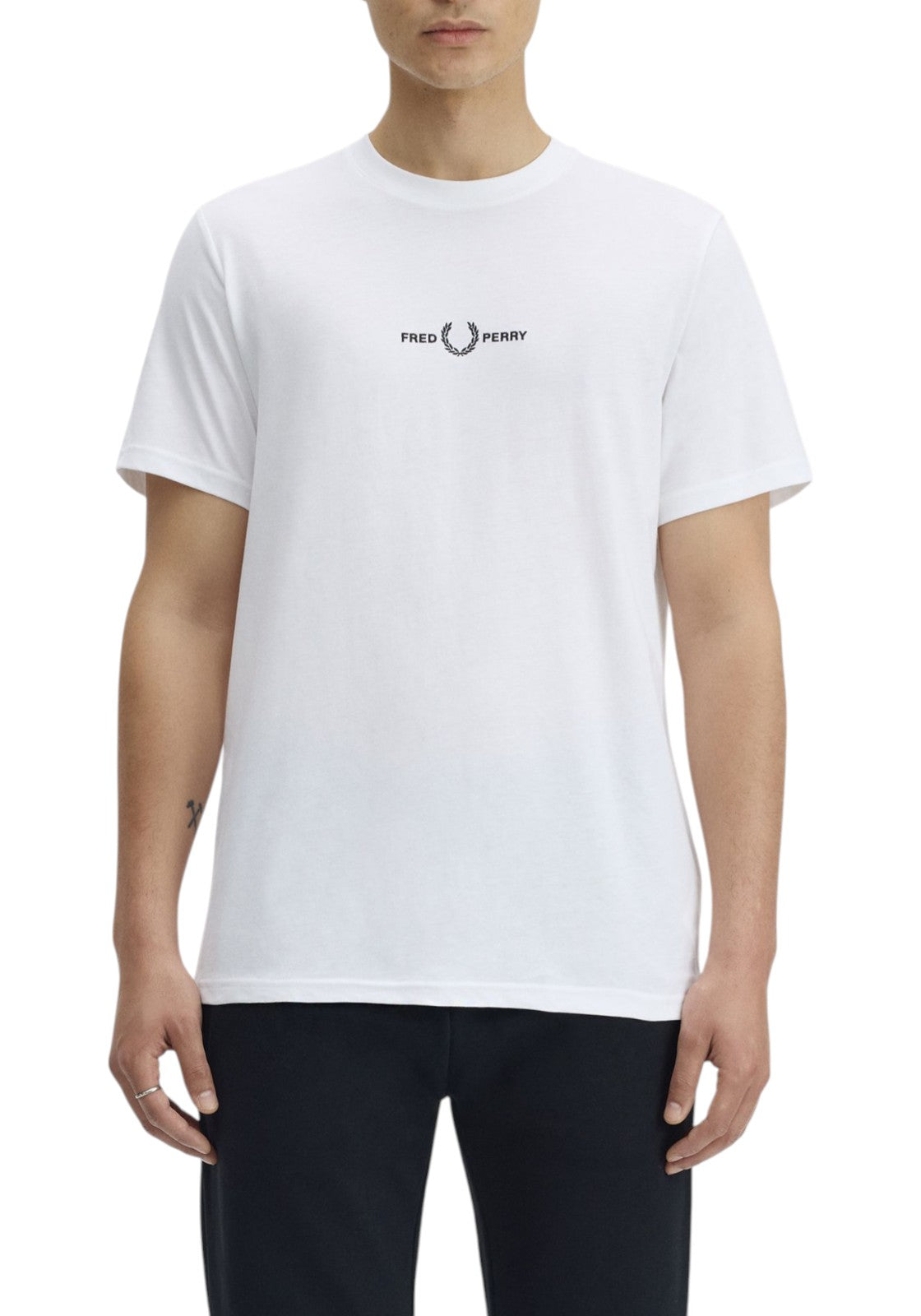 T-SHIRT E CANOTTE Bianco/blu Fred Perry