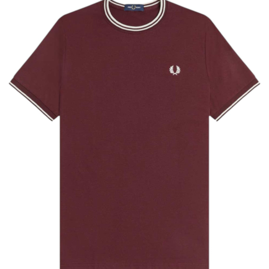 T-SHIRT E CANOTTE Bordeaux/bianco Fred Perry
